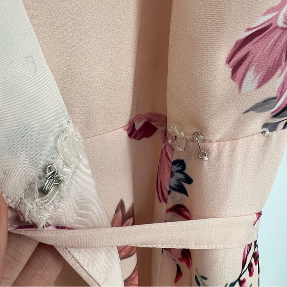 BHLDN Yumi Kim Calypso Wrap Maxi Dress in Cameo Bella Bouquet Size S - Picture 9 of 16